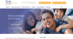 Desktop Screenshot of blakedentistry.com